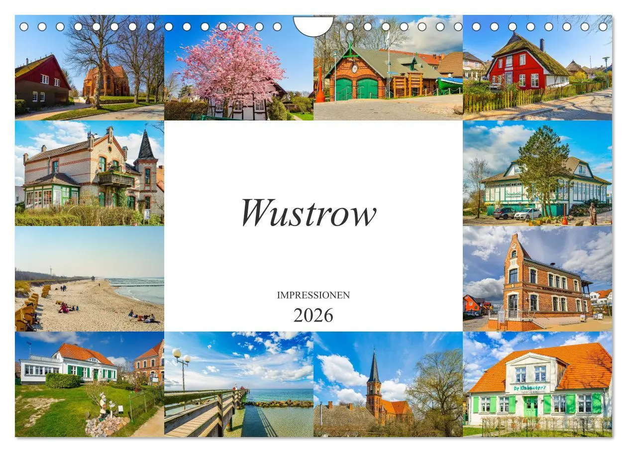 Cover: 9783457793237 | Wustrow Impressionen (Wandkalender 2026 DIN A4 quer), CALVENDO...