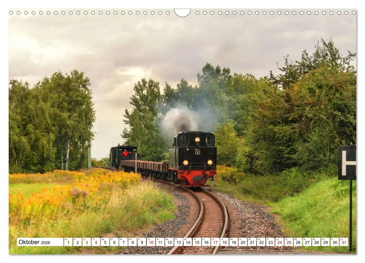 Bild: 9783457863237 | Mansfelder Bergwerksbahn (Wandkalender 2026 DIN A3 quer), CALVENDO...