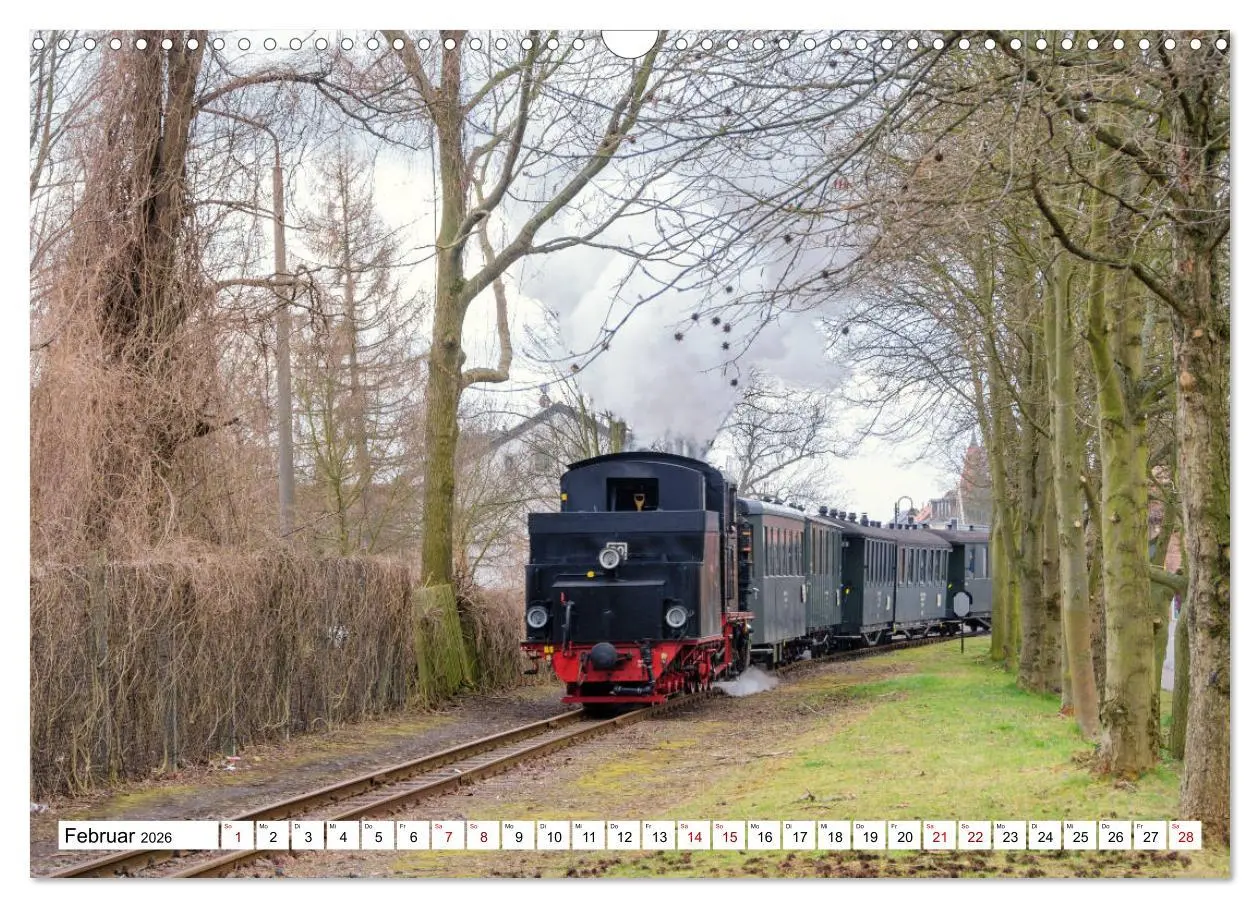 Bild: 9783457863237 | Mansfelder Bergwerksbahn (Wandkalender 2026 DIN A3 quer), CALVENDO...