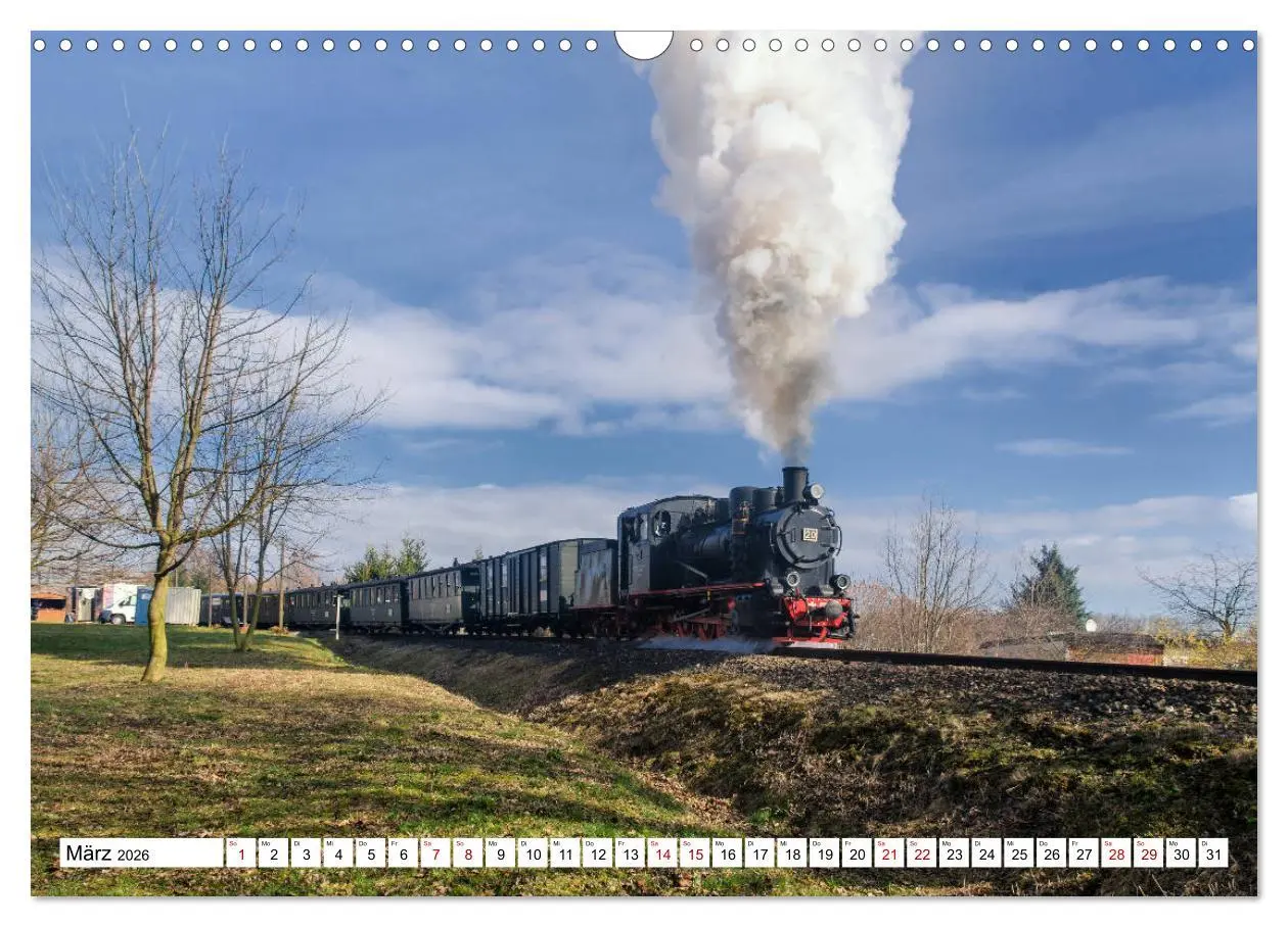 Bild: 9783457863237 | Mansfelder Bergwerksbahn (Wandkalender 2026 DIN A3 quer), CALVENDO...