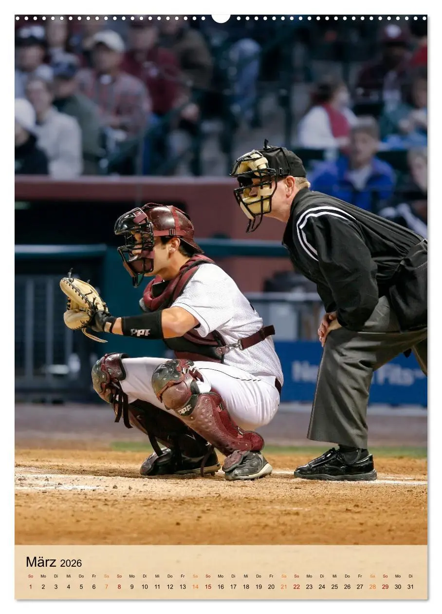 Bild: 9783516333237 | Baseball Power (hochwertiger Premium Wandkalender 2026 DIN A2...