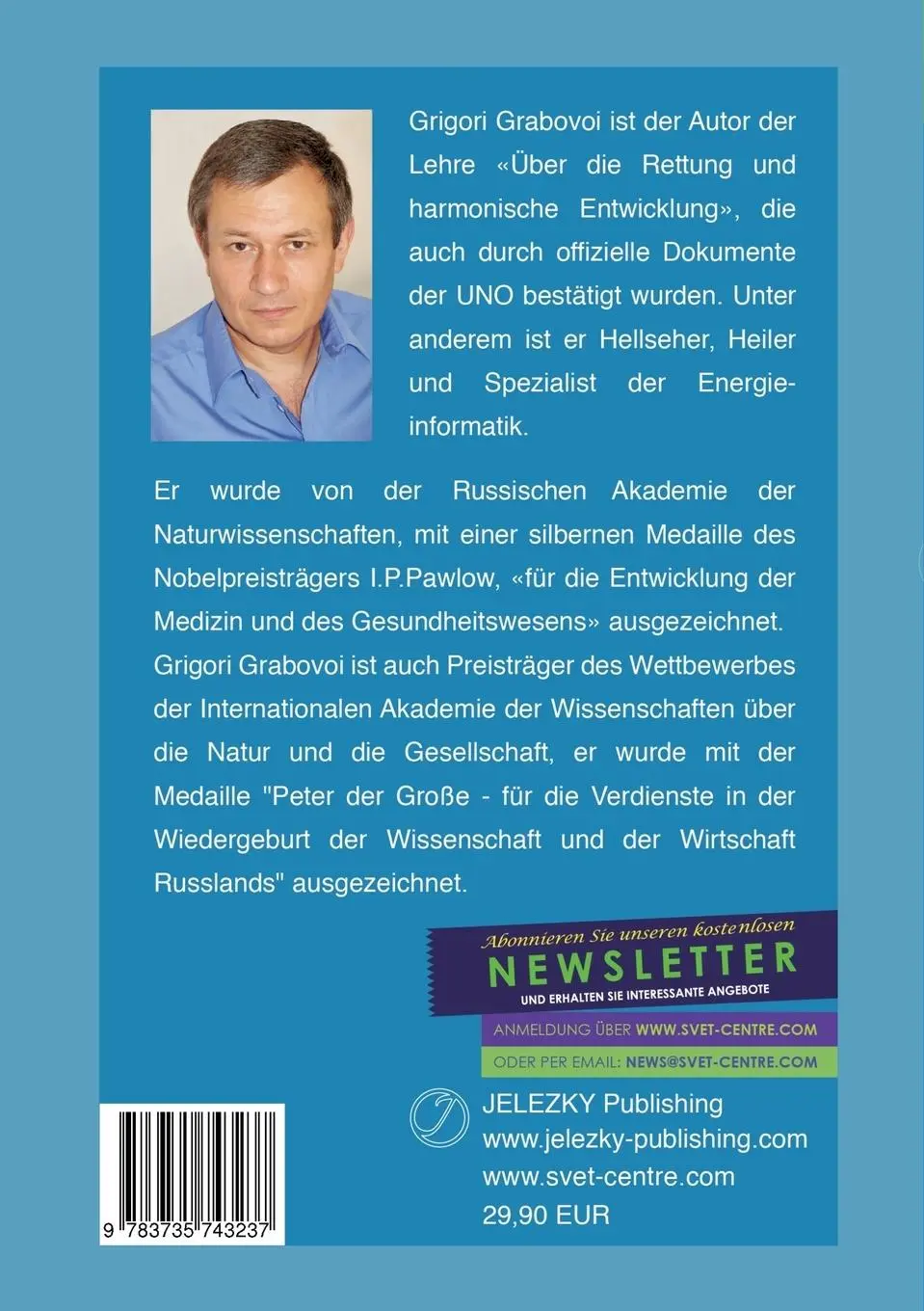 Rückseite: 9783735743237 | Die Zahlen der Steine zur ewigen Entwicklung - Teil 1 | Grabovoi