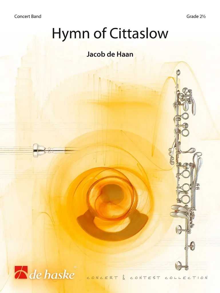 Cover: 9790035243237 | Hymn of Cittaslow | Concert Band/Harmonie | Jacob de Haan | Partitur