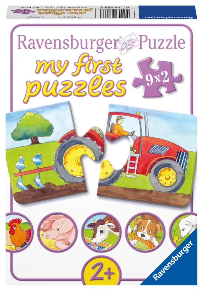 Cover: 4005556073337 | Ravensburger Kinderpuzzle - 07333 Auf dem Bauernhof - my first...