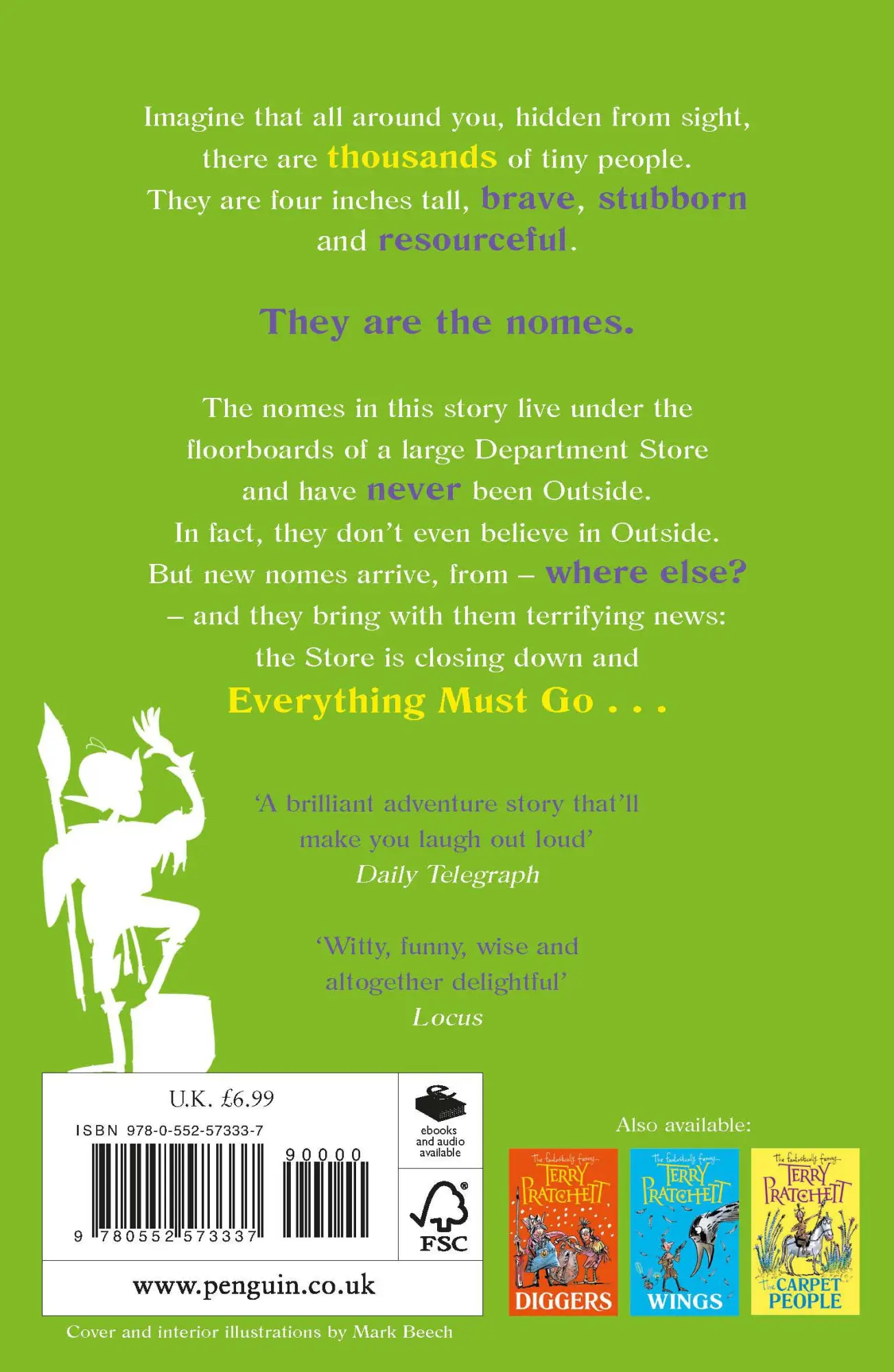Rückseite: 9780552573337 | Truckers | The First Book of the Nomes | Terry Pratchett | Taschenbuch