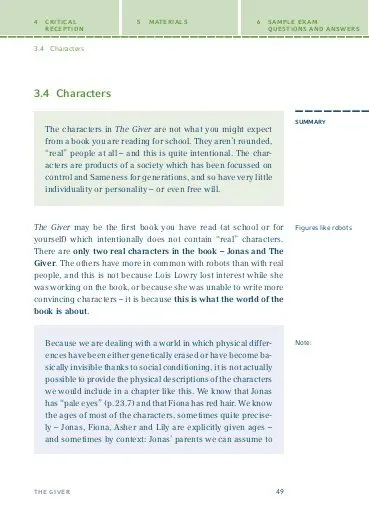 Bild: 9783129303337 | The Giver von Lois Lowry | Textanalyse und Interpretation | Lois Lowry