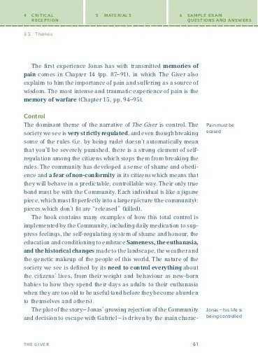 Bild: 9783129303337 | The Giver von Lois Lowry | Textanalyse und Interpretation | Lois Lowry