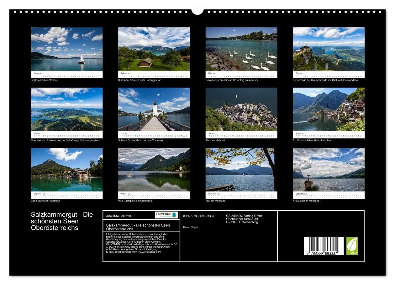 Bild: 9783569893337 | Salzkammergut - Die schönsten Seen Oberösterreichs (hochwertiger...