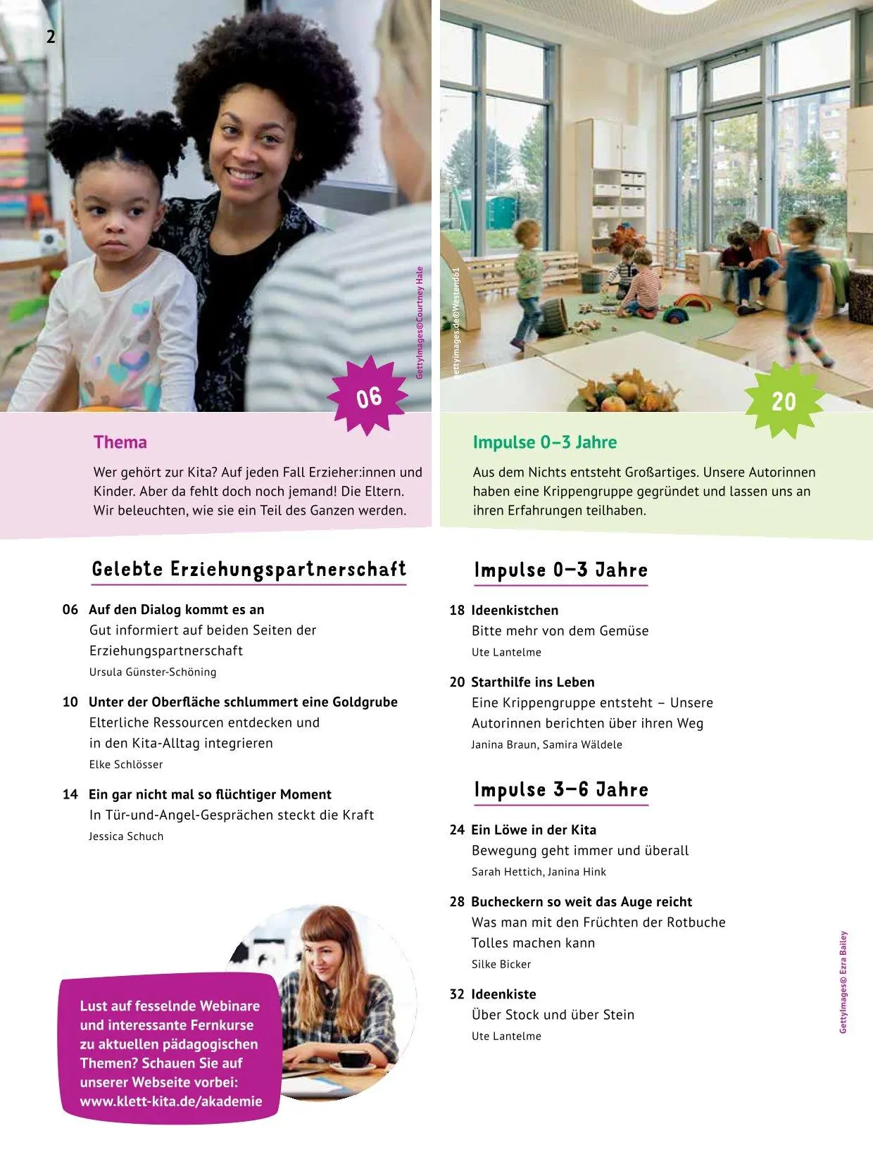 Cover: 9783960463337 | klein &amp; groß 9/24 Gelebte Erziehungspartnerschaft | Mein Kita-Magazin