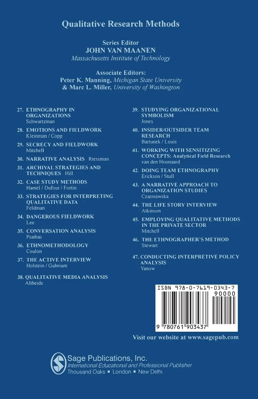 Rückseite: 9780761903437 | Focus Groups as Qualitative Research | David L. Morgan | Taschenbuch