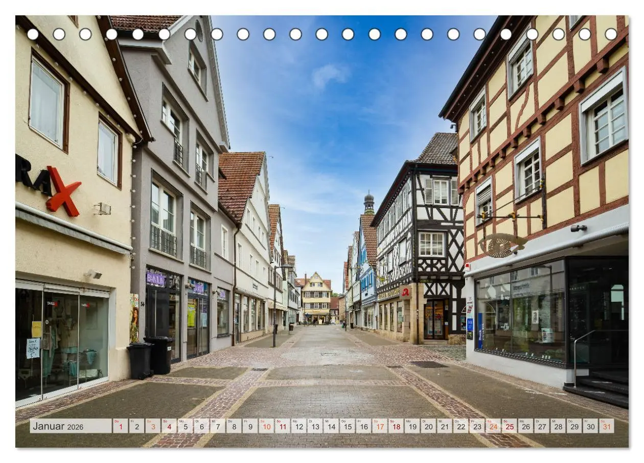 Bild: 9783457603437 | Kirchheim unter Teck Impressionen (Tischkalender 2026 DIN A5 quer),...