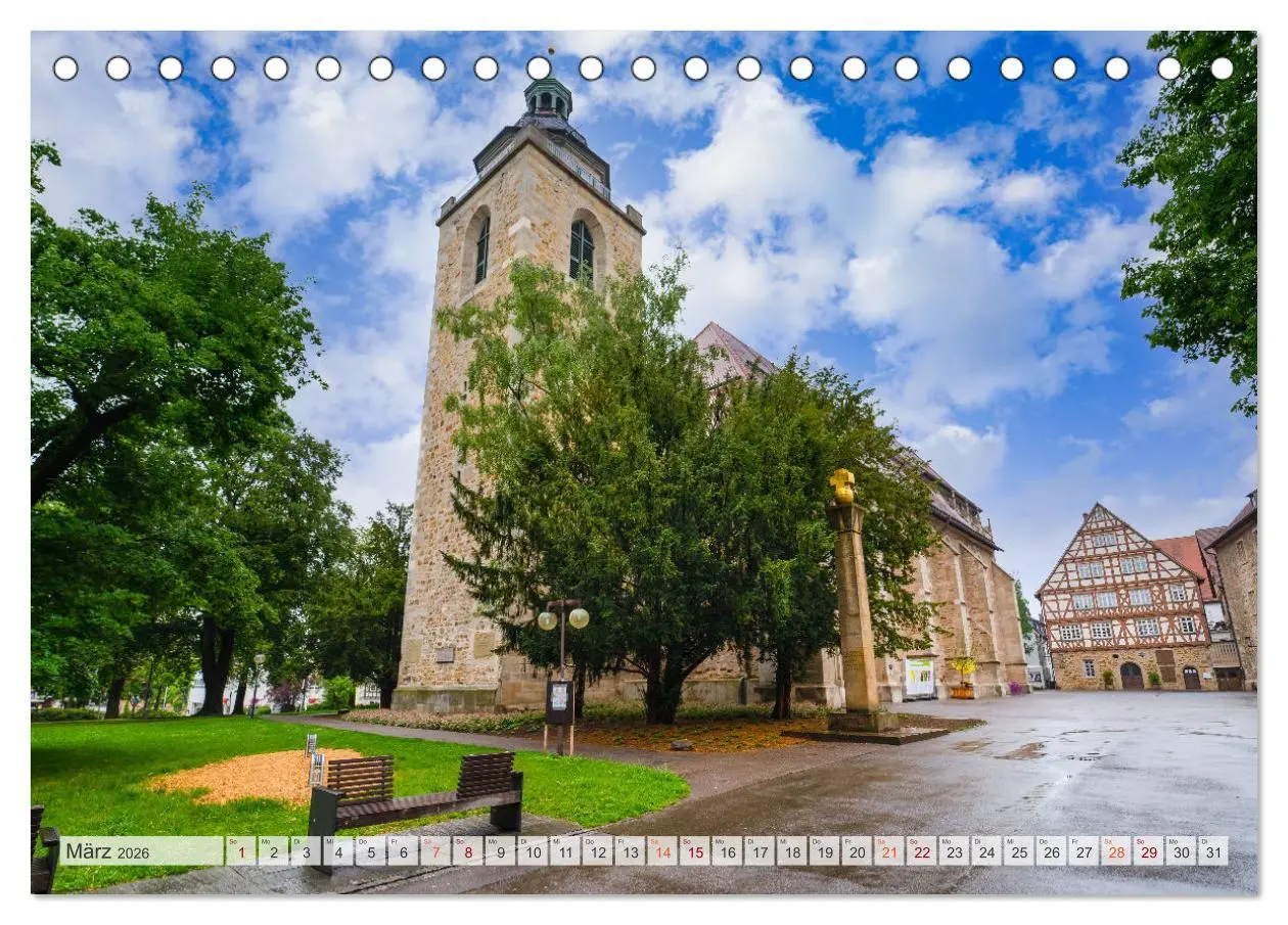 Bild: 9783457603437 | Kirchheim unter Teck Impressionen (Tischkalender 2026 DIN A5 quer),...