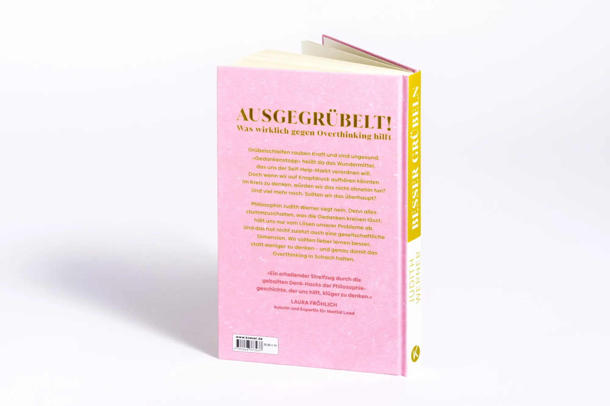Bild: 9783466373437 | Besser grübeln | Judith Werner | Buch | 208 S. | Deutsch | 2025