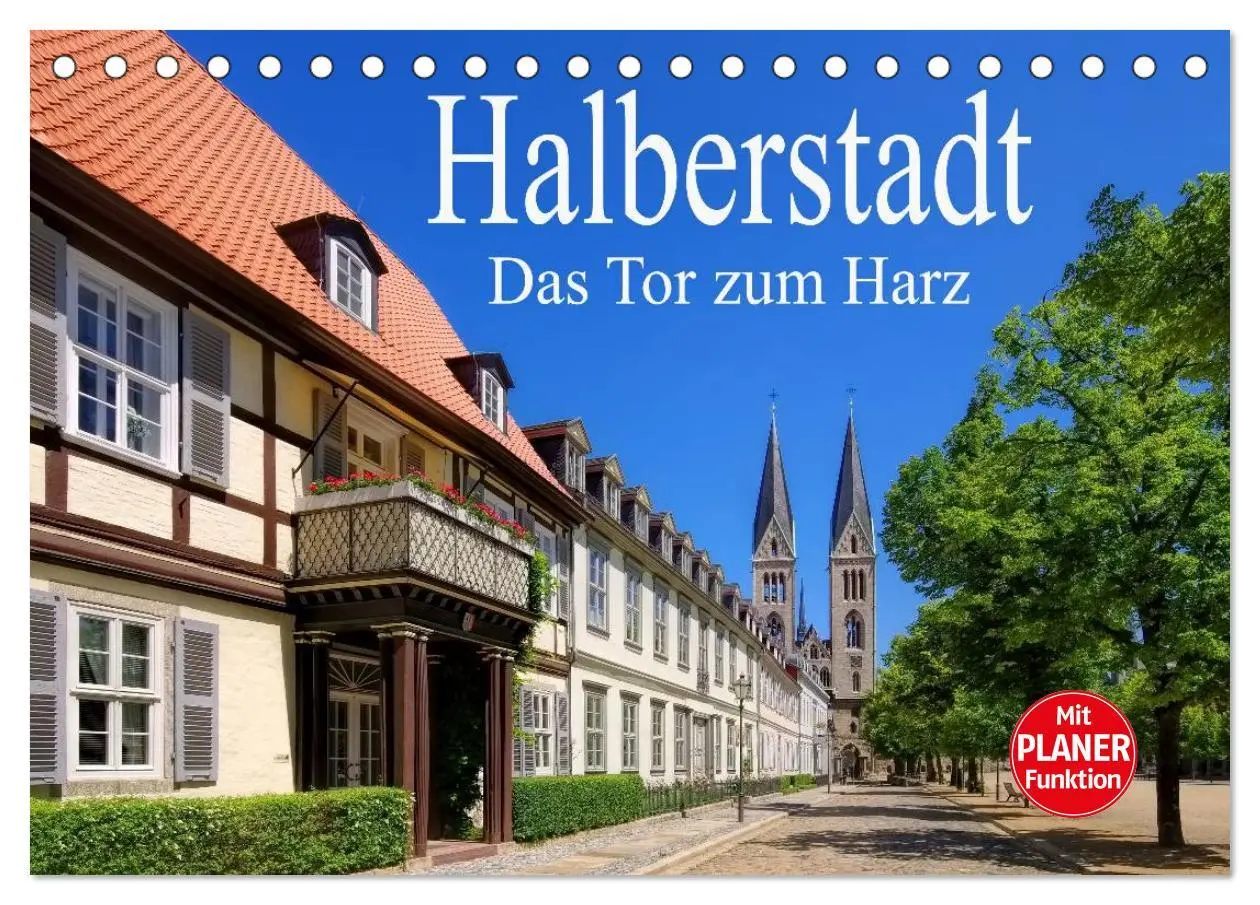 Cover: 9783516003437 | Halberstadt - Das Tor zum Harz (Tischkalender 2026 DIN A5 quer),...