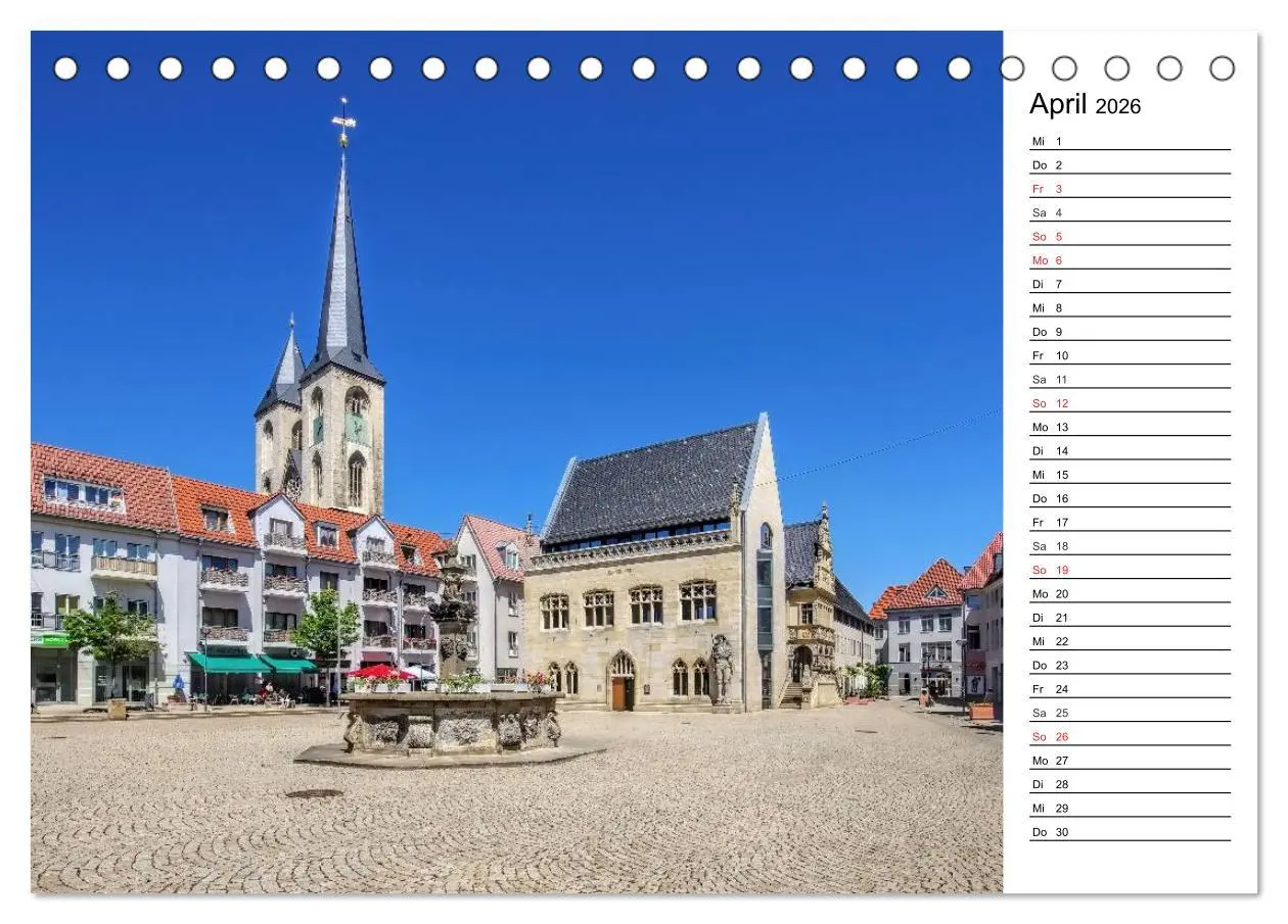 Bild: 9783516003437 | Halberstadt - Das Tor zum Harz (Tischkalender 2026 DIN A5 quer),...