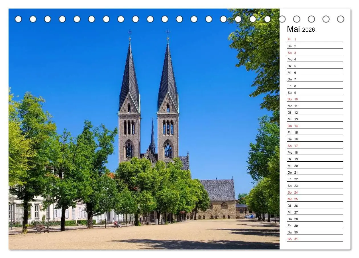 Bild: 9783516003437 | Halberstadt - Das Tor zum Harz (Tischkalender 2026 DIN A5 quer),...