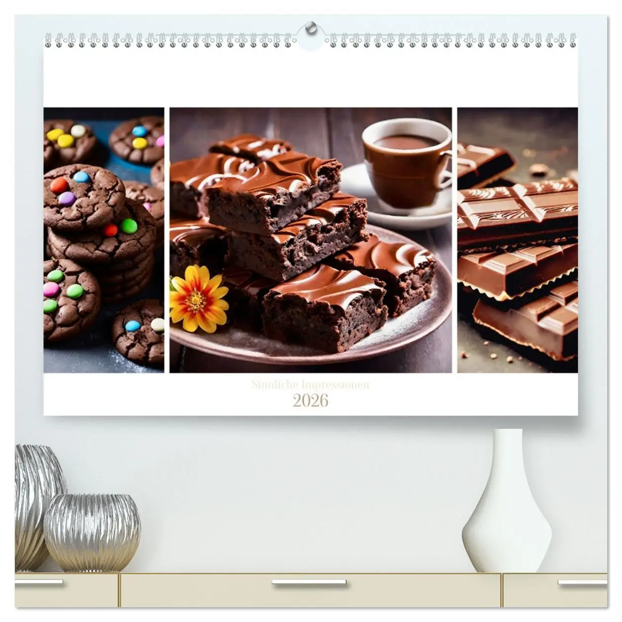Cover: 9783457523537 | Schokolade 2026. Sinnliche Impressionen (hochwertiger Premium...