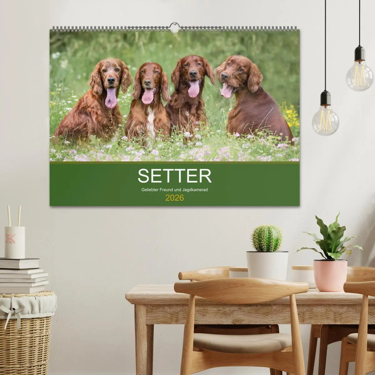 Bild: 9783457763537 | Setter - Geliebter Freund und Jagdkamerad (Wandkalender 2026 DIN A2...