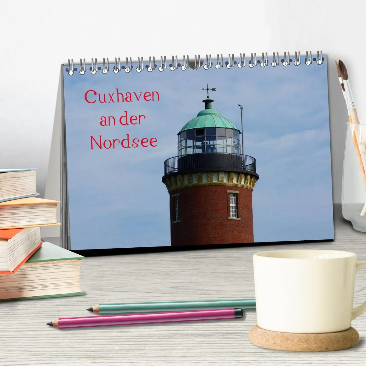 Bild: 9783516163537 | Cuxhaven an der Nordsee (Tischkalender 2026 DIN A5 quer), CALVENDO...
