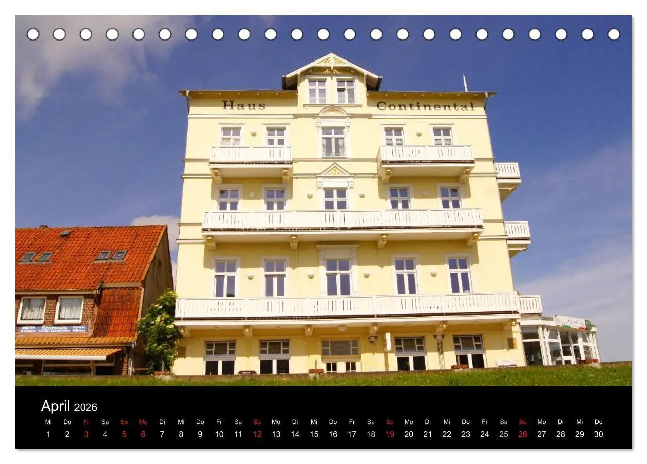 Bild: 9783516163537 | Cuxhaven an der Nordsee (Tischkalender 2026 DIN A5 quer), CALVENDO...