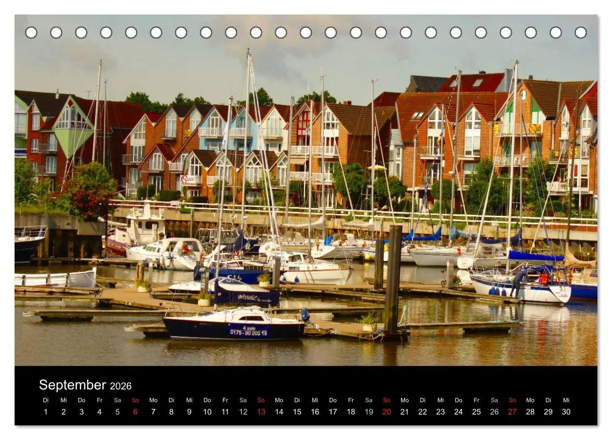 Bild: 9783516163537 | Cuxhaven an der Nordsee (Tischkalender 2026 DIN A5 quer), CALVENDO...