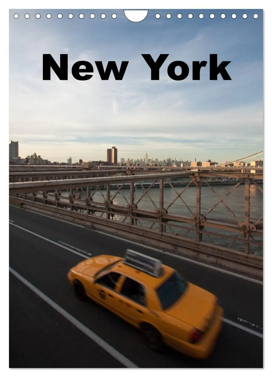 Cover: 9783516473537 | New York (Wandkalender 2026 DIN A4 hoch), CALVENDO Monatskalender