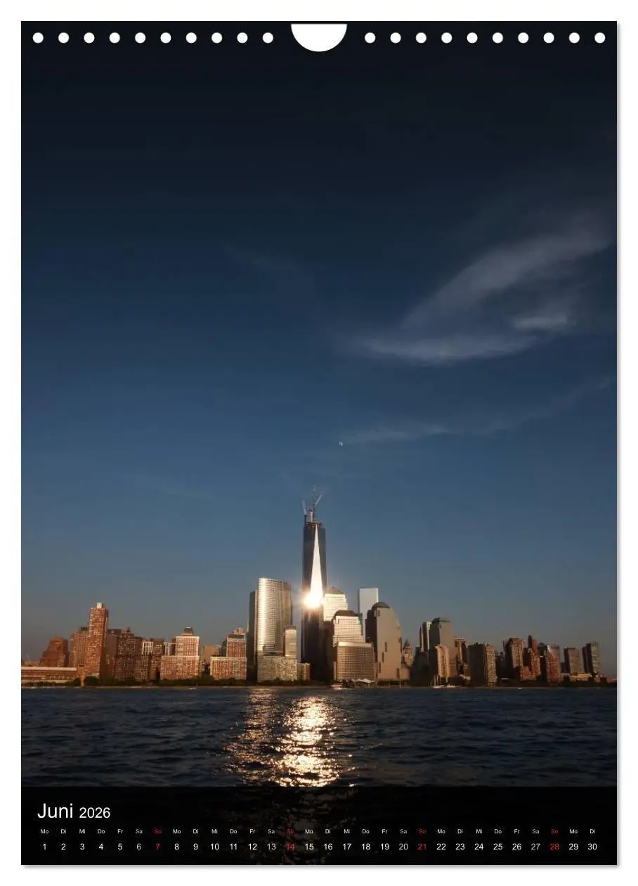 Bild: 9783516473537 | New York (Wandkalender 2026 DIN A4 hoch), CALVENDO Monatskalender