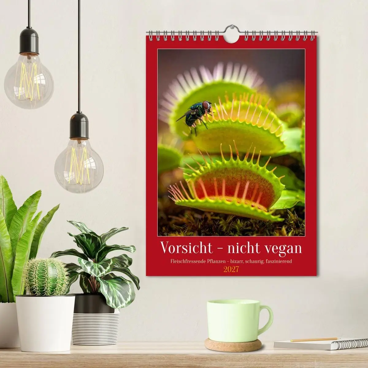 Bild: 9783516783537 | Vorsicht - nicht vegan (Wandkalender 2027 DIN A4 hoch), CALVENDO...