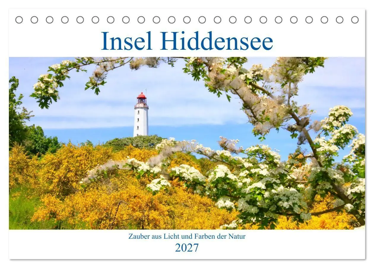 Cover: 9783569563537 | Hiddensee mon amour (Tischkalender 2027 DIN A5 quer), CALVENDO...