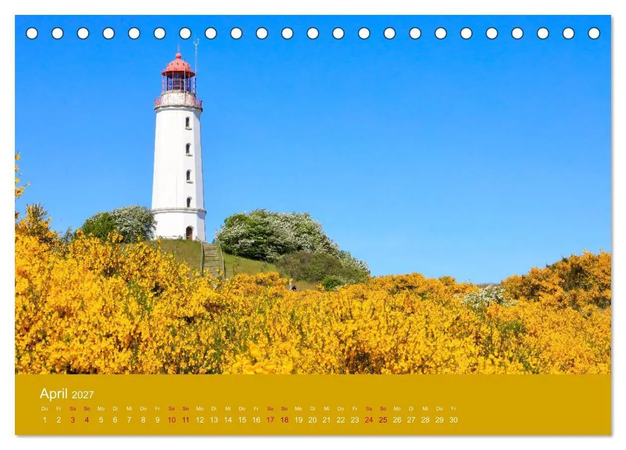 Bild: 9783569563537 | Hiddensee mon amour (Tischkalender 2027 DIN A5 quer), CALVENDO...
