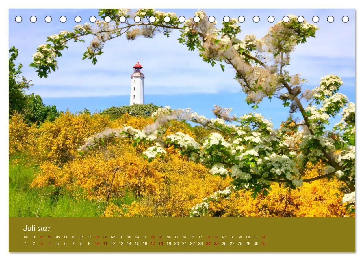 Bild: 9783569563537 | Hiddensee mon amour (Tischkalender 2027 DIN A5 quer), CALVENDO...