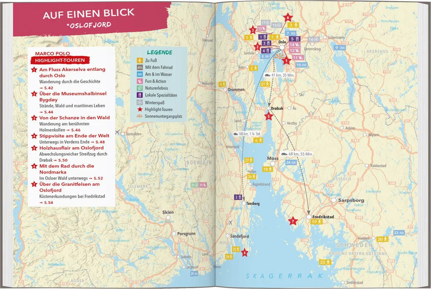 Bild: 9783575023537 | MARCO POLO OUTDOOR GUIDE Reiseführer Südnorwegen | Martin Schmidt