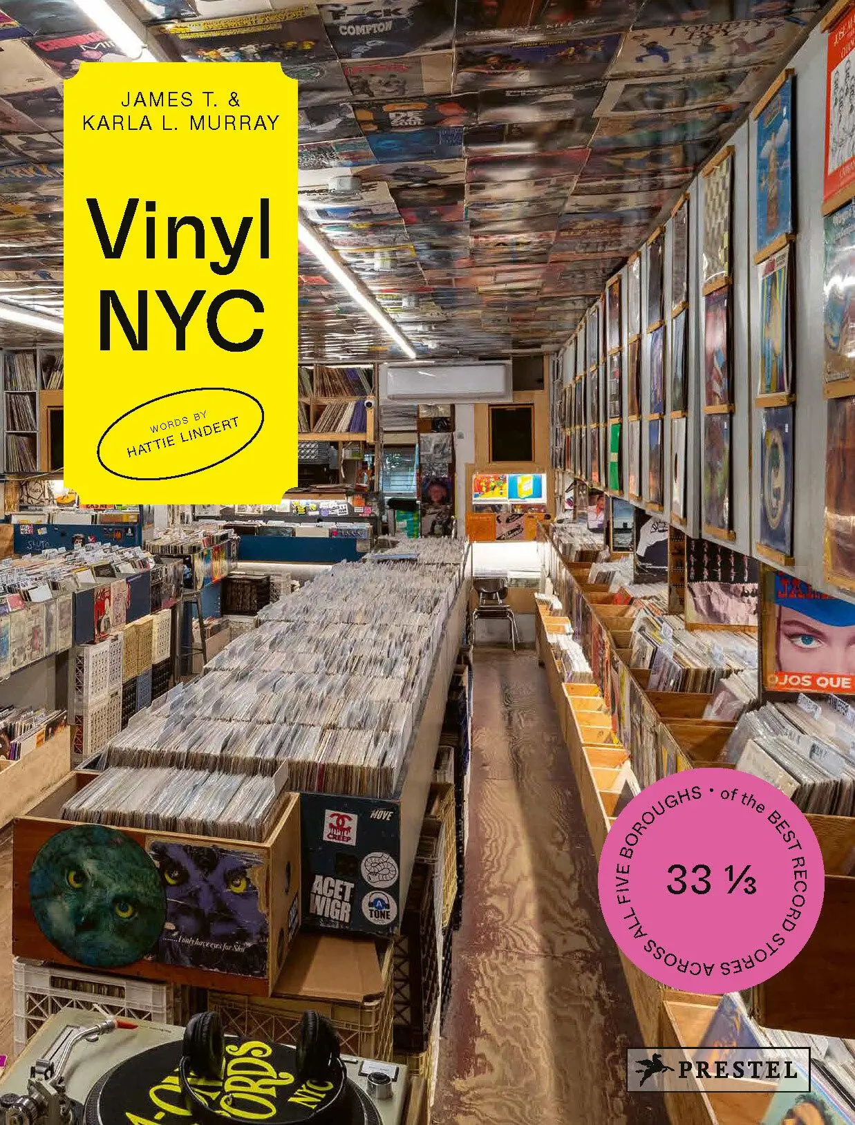 Cover: 9783791393537 | Vinyl NYC | 33 1/3 of the Best Record Stores Across All Five Boroughs