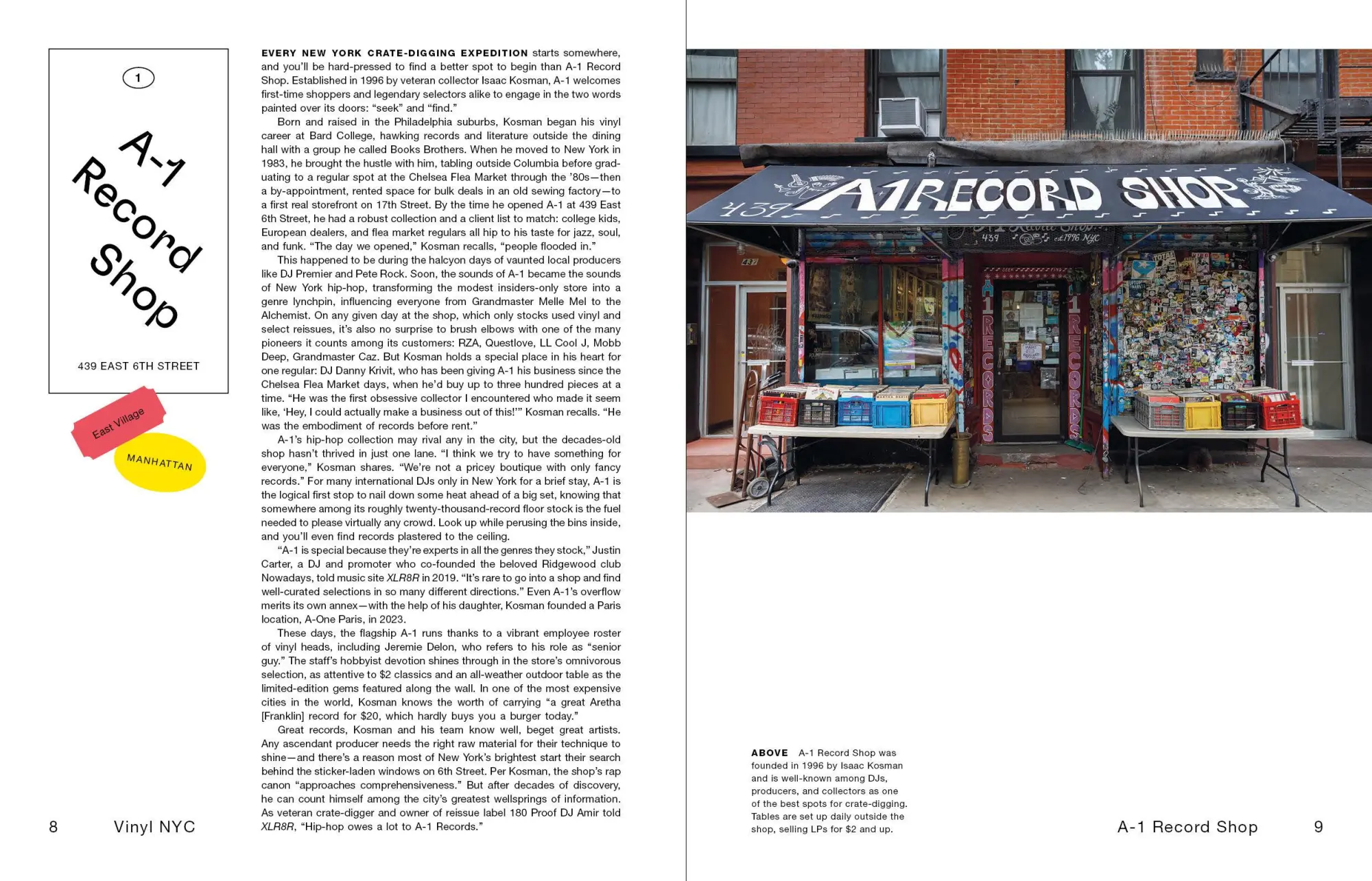 Bild: 9783791393537 | Vinyl NYC | 33 1/3 of the Best Record Stores Across All Five Boroughs
