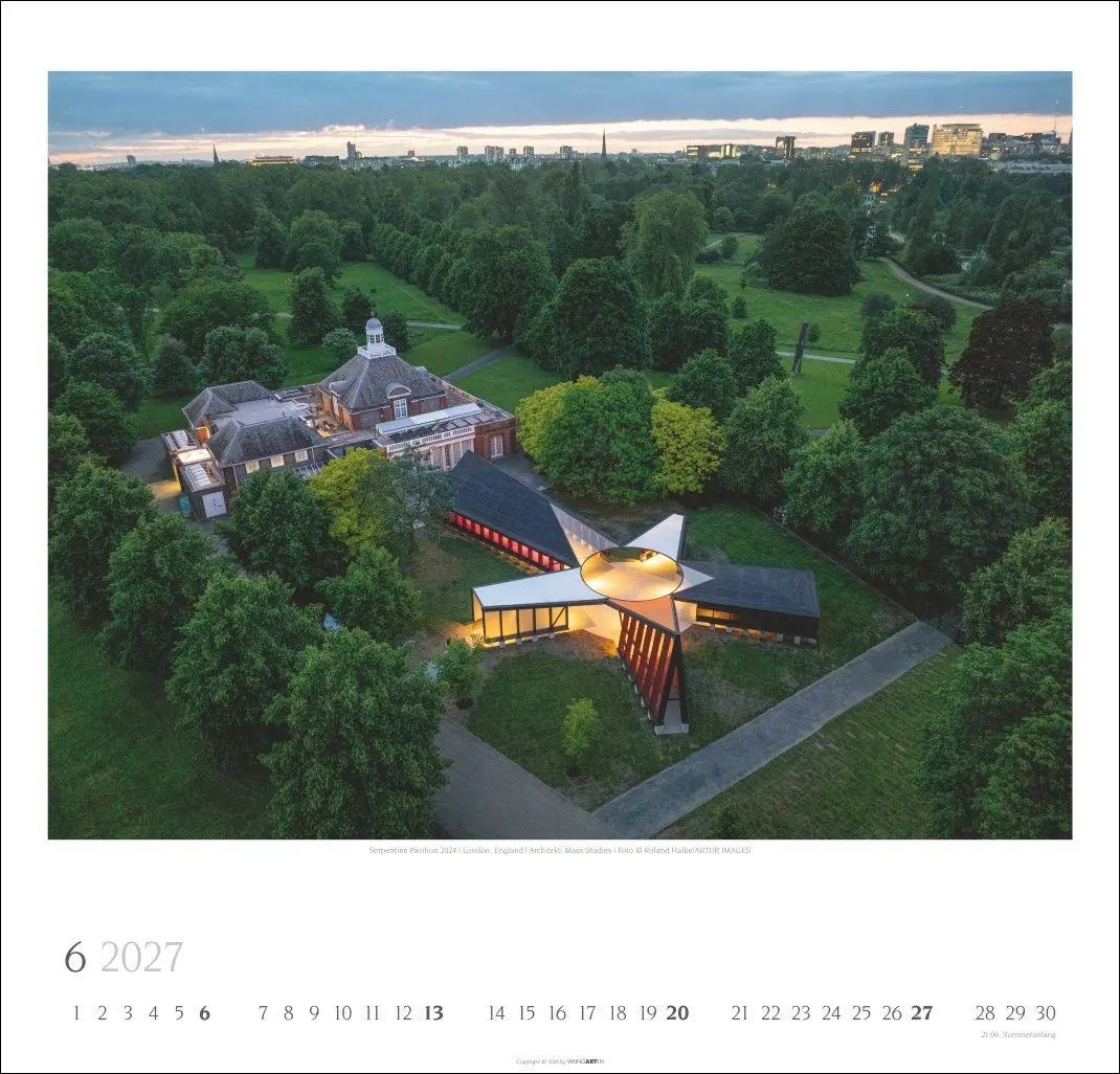 Bild: 9783839903537 | Moderne Architektur Kalender 2027 | Kalender | Spiralbindung | 14 S.
