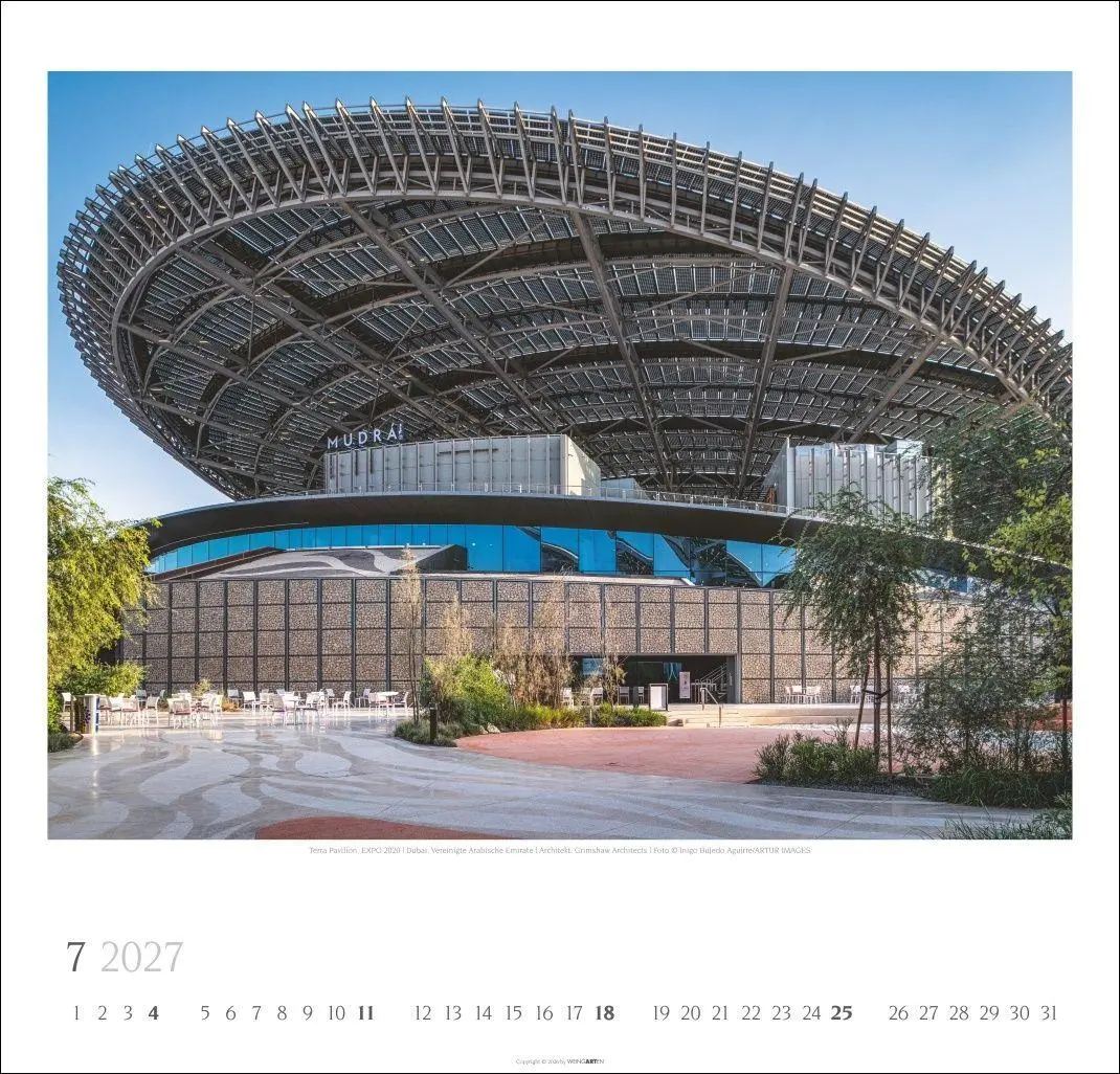 Bild: 9783839903537 | Moderne Architektur Kalender 2027 | Kalender | Spiralbindung | 14 S.