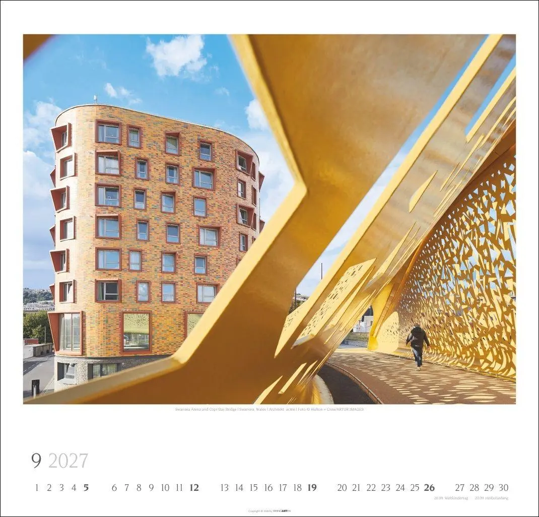 Bild: 9783839903537 | Moderne Architektur Kalender 2027 | Kalender | Spiralbindung | 14 S.