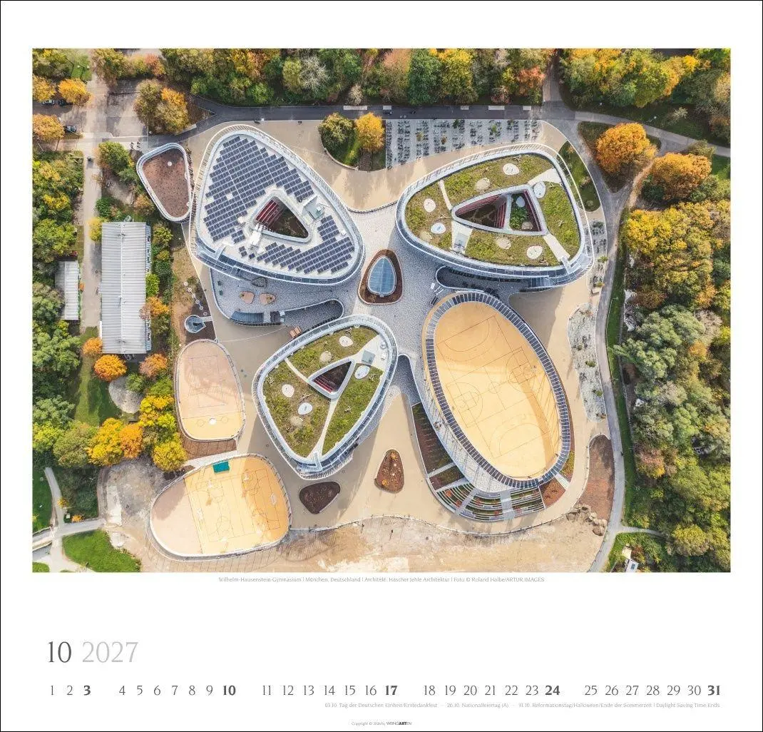 Bild: 9783839903537 | Moderne Architektur Kalender 2027 | Kalender | Spiralbindung | 14 S.