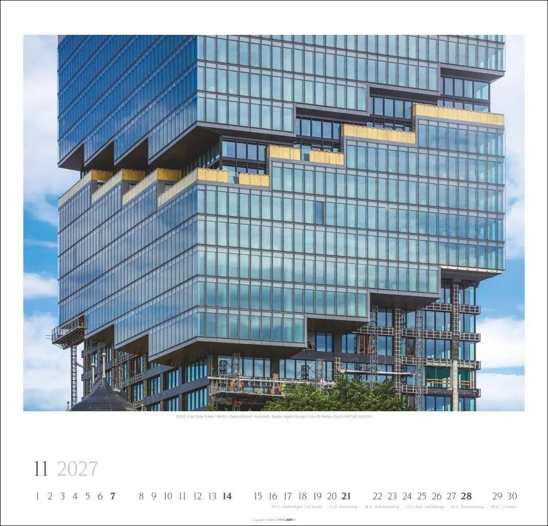Bild: 9783839903537 | Moderne Architektur Kalender 2027 | Kalender | Spiralbindung | 14 S.