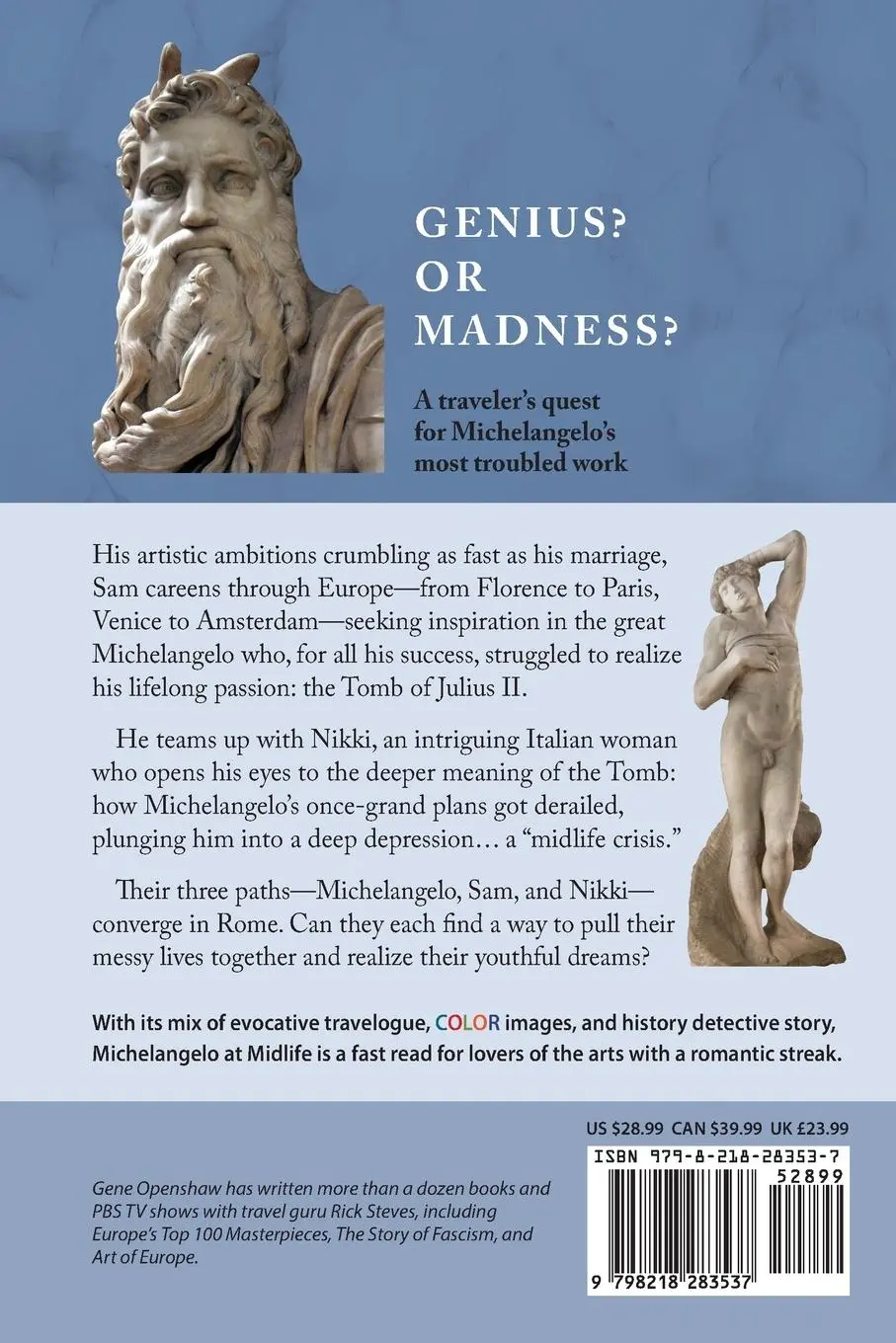 Rückseite: 9798218283537 | Michelangelo at Midlife | Chasing the Tomb of Julius II | Openshaw
