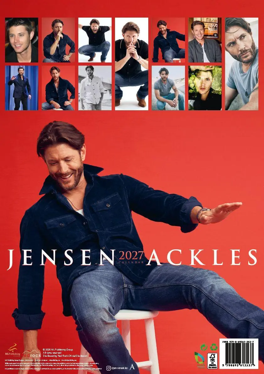 Bild: 9798893613537 | Jensen Ackles Kalender 2027 - Der Star aus Supernatural | Kalender