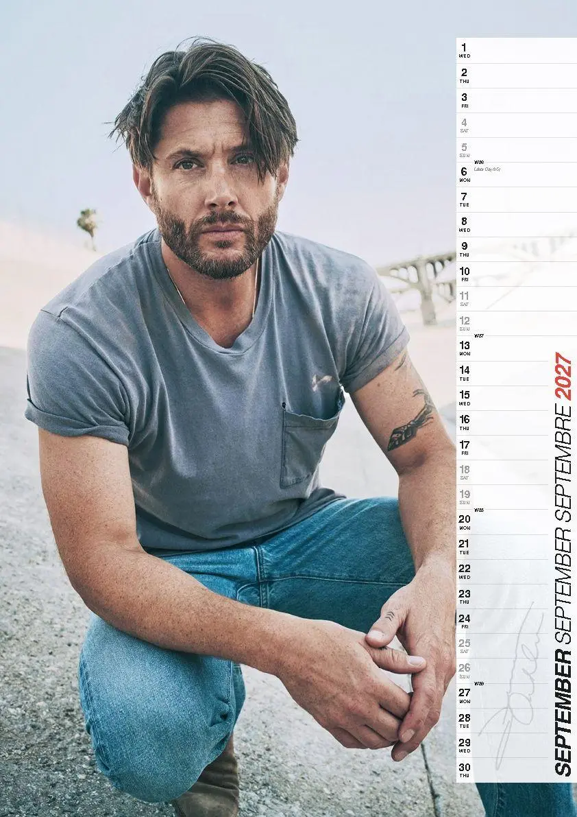 Bild: 9798893613537 | Jensen Ackles Kalender 2027 - Der Star aus Supernatural | Kalender