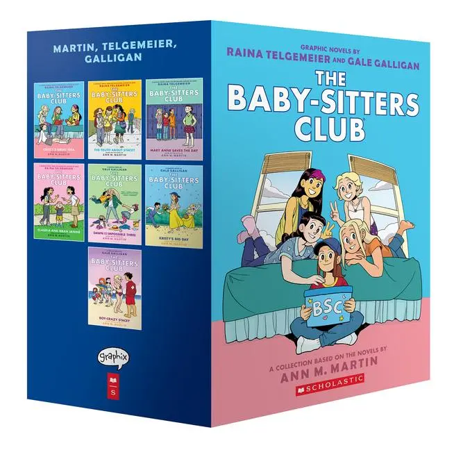 Cover: 9781338603637 | The Baby-Sitters Club #1-7 Graphic Novel Box Set | Ann M Martin | Buch
