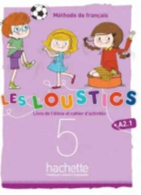 Cover: 9782017053637 | Les Loustics 5 - Livre de l'eleve + cahier d'activites 5 + CD-audio