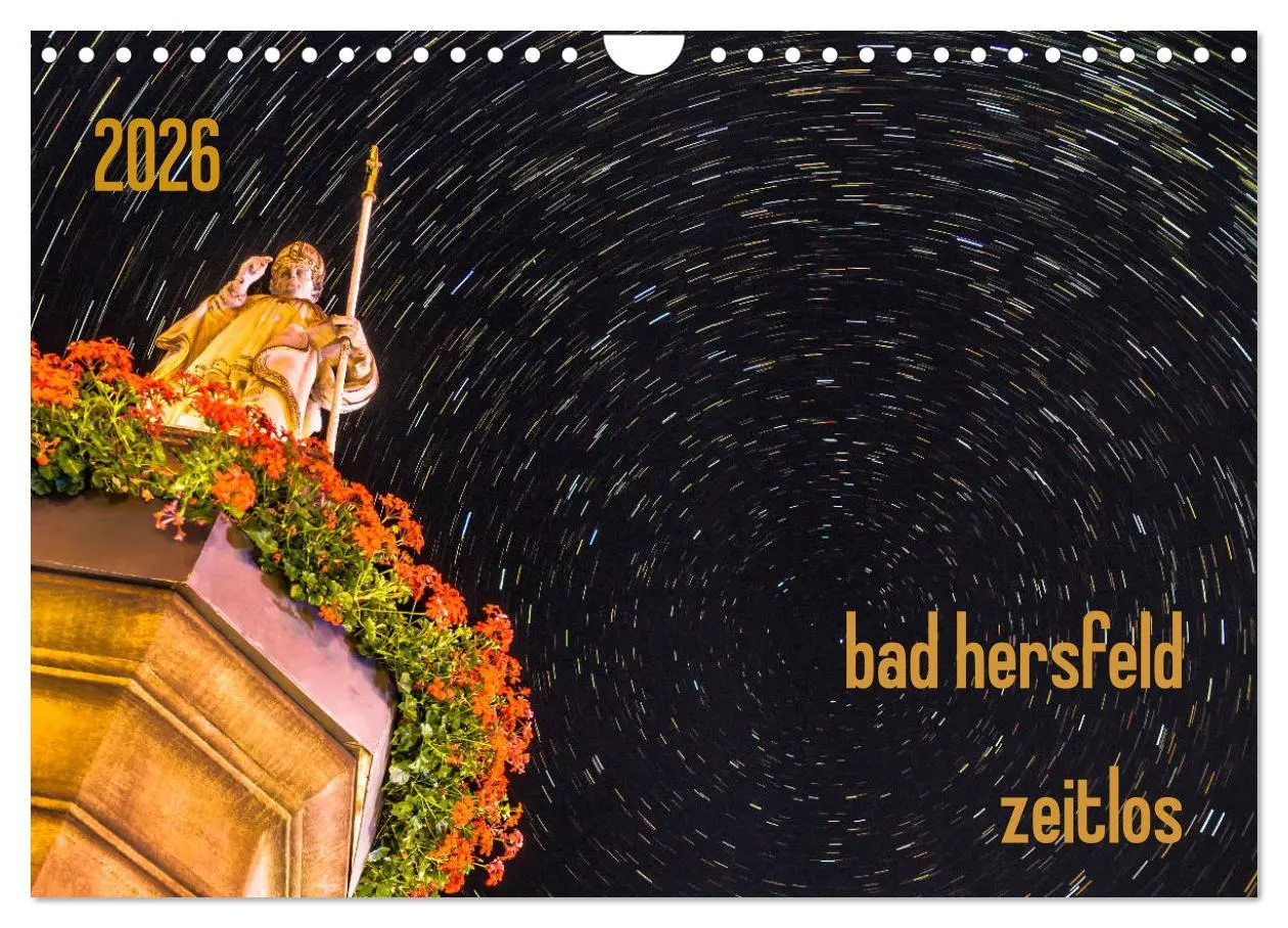 Cover: 9783457823637 | bad hersfeld zeitlos (Wandkalender 2026 DIN A4 quer), CALVENDO...
