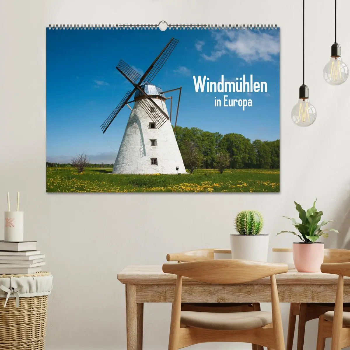 Bild: 9783516223637 | Windmühlen in Europa (Wandkalender 2026 DIN A2 quer), CALVENDO...