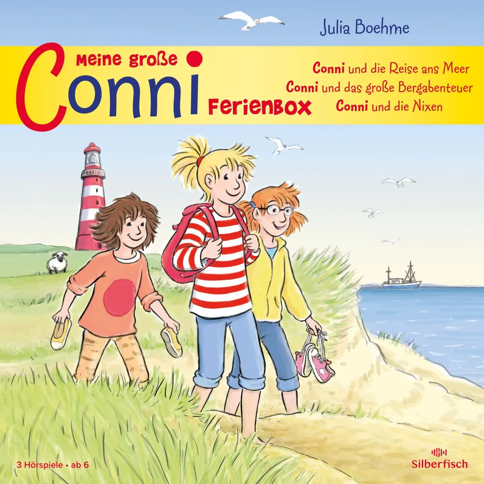 Cover: 9783745603637 | Meine große Conni-Ferienbox | Julia Boehme | Audio-CD | 3 Audio-CDs