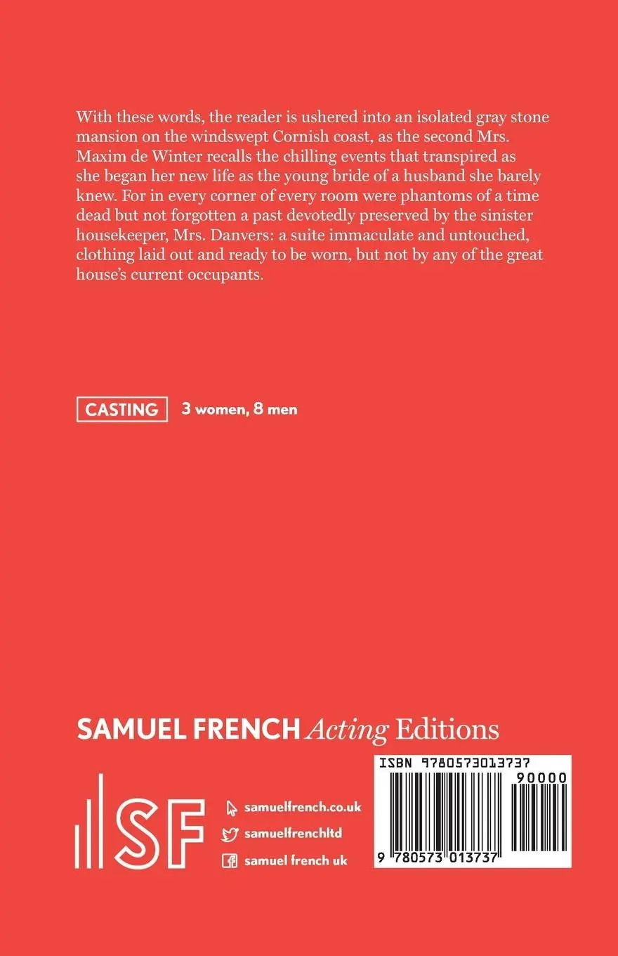 Rückseite: 9780573013737 | Rebecca | Daphne du Maurier | Taschenbuch | Kartoniert / Broschiert