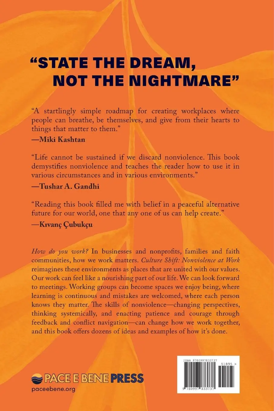 Rückseite: 9780997833737 | Culture Shift | Nonviolence at Work | Kit Miller | Taschenbuch | 2024