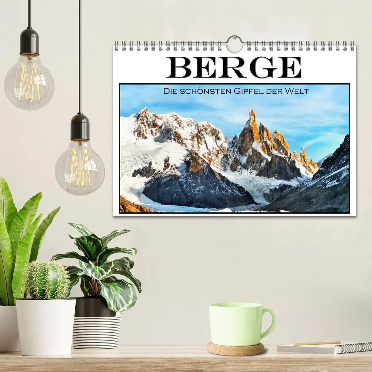 Bild: 9783457363737 | Berge - Die schönsten Gipfel der Welt (Wandkalender 2026 DIN A4...